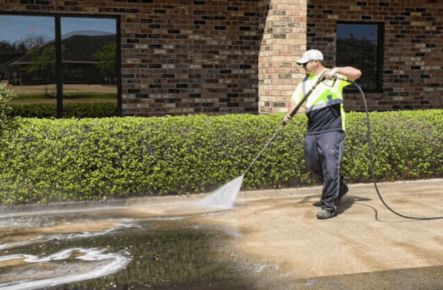 commercial concrete cleaning in oxnard